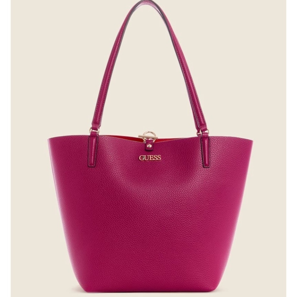 New GUESS Fuchsia Tote